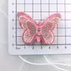 Moda de Celebridad de Internet Coreana Parche de Tela de Mariposa Completo de Diamantes de Imitación DIY Accesorio para el Cabello Decoración de Zapatos Broche Pasador Bolsas Accesorios de Ropa