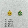 Acessórios de Cinco Deuses da Fortuna de Alta Qualidade, Acessórios de Pulseira da Sorte com Gotejamento de Óleo Banhados a Ouro, Acessórios DIY, Joias em Estoque para Atacado