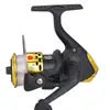 Carrete de pesca tipo 200 al por mayor con sedal, carrete de spinning, set de caña de pescar para señuelos, set de caña para mar, carrete para señuelos, carrete de pesca de plástico