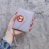 Bolsa para Monedas con Borla de Color Sólido Amor y Paz Porta Tarjeta de Estudiante de Aliexpress Ranura para Múltiples Tarjetas Cartera Corta Delgada Cartera