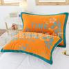 Nueva toalla de gasa de algodón de cinco capas para almohada de adulto, pañuelo para la cabeza, fabricantes de bodas rojos, venta al por mayor, la pelusa no se decolora