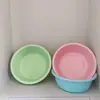 Suministro de fábrica cuenca de plástico publicitaria LOGOTIPO imprimible lavabo cuenca para verduras al por mayor cuenca para el hogar