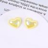Versión Coreana de Sueño de Sirena Cielo Estrellado Polvo de Brillo Brillante Parche de Amor en Forma de Corazón Brillante DIY Accesorios de Joyería Hechos a Mano Venta al por Mayor