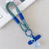 Cuerda para Teléfono Móvil de Corazón de Color Contrastante Colgante para Teléfono Móvil Anticaída Combinación de Colores Cuerda Personalizada con Cordón para Tetera con Colgante para Bolsa