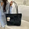 Bolsa de Ombro Fashion Personalizada Estilo Coreano para o Dia a Dia 2026 Nova Coleção de Primavera Bolsa de Mão de Grande Capacidade Bolsa Tote para Trabalho