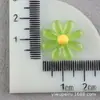 Perlado Pequeño Fresco Girasol Material Banda de Goma Pequeña Margarita Accesorios para el Cabello Pegamento Crema DIY Niños Accesorios para Funda de Teléfono Móvil