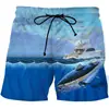 Pantalones de Verano con Estampado de Paisaje 3D y Peces Pantalones Deportivos de Playa Estampado de Animación Cuadros Casual Secado Rápido Pantalones de Surf para Hombre Fitness 20