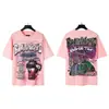 Transfronterizo 24ss Hell Star Hellstar Estilo Europeo y Americano High Street Manga Corta Tendencia Camisetas para Hombre y Mujer Belleza de Nicho Marea