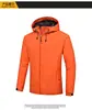 Jaqueta masculina de outono fina resistente ao desgaste plus size traje de montanhismo corta-vento impermeável respirável macacão esportivo jaqueta