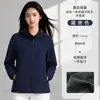 Ropa de Trabajo al Aire Libre para Primavera y Otoño Chaqueta Tipo Concha Logo de Texto Personalizado Chaqueta Cortavientos Impermeable Chaqueta Unisex Parte Superior