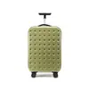 Maleta Plegable Que Se Puede Retraer Para Ahorrar Espacio Maleta de Cabina de Negocios de 20 pulgadas Estuche Trolley de Viaje Multifuncional de Abs+Pc