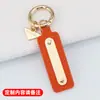 Chave de Carro Anti-Perda Laser Celular Placa de Número Digital Masculina e Feminina Bolsa de Couro para Chaves Pingente de Argola Etiqueta Acessórios