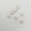 Fritillaria de Agua Dulce Cuentas de Vidrio Dispersas Doce Constelaciones 12mm Estampado Bronceado Agujero Pasante Galvanizado DIY Accesorios para Ropa