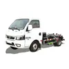 Caminhão de Lixo Dongfeng com Braço de Gancho Quadrado Pode Ser Usado para Coletar e Transportar Lixo Doméstico em Áreas Residenciais, Pontos Turísticos e Áreas Rurais. Um Caminhão Pode Carregar Múltiplos Contêineres