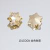 Dongzhou Cristal Copo de Nieve Fondo Puntiagudo Diamante Accesorios para Joyería DIY Diamante de Fondo Alto Diamante con Forma Especial Uña Artística Diamante Popular Fabricante Mayorista