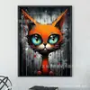 Pintura de Diamantes 5D Más Vendida Transfronteriza Animal Colorido Pegatinas de Pintura de Diamantes Pintura Decorativa DIY Venta Directa de Fábrica Venta al por Mayor Dropshipping