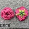 Flor artificial cabeza de rosa de diamante arreglo floral para boda decoración de flor artificial material de flor DIY para arreglo floral
