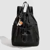 Mochila 2025 Casual Leve para o Dia a Dia Bolsa para Academia Yoga Bolsa de Armazenamento Portátil Versátil Feminina