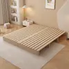 Base de cama Tatami, Cama baja, Transpirable y a prueba de humedad, Base de listones, Habitación de alquiler, Cama plataforma estilo japonés, Casa de huéspedes, Sin cabecero, Cama de madera maciza