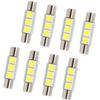 Cabeza Plana Doble Punta St6-5050-3Smd 29mm B6Luz de Espejo de Maquillaje Luz de Visera Solar Luz de Mapa Luz de Lectura