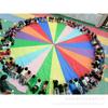 Guarda-chuva arco-íris brinquedos para pais e filhos do jardim de infância guarda-chuva arco-íris do jardim de infância equipamento de treinamento sensorial 3,6 metros de diâmetro