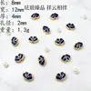 Acessórios de joia em liga que preservam a cor método antigo ouro de areia duas vidas feliz boa sorte contas espaçadoras corda de tecelagem diy fio de contas artesanal para amarrar pequenos acessórios