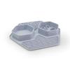 Nuevo Producto Transfronterizo Plato Multifuncional para Mascotas de Comida Lenta con Ventosa Plato Antidesplazamiento Almohadilla para Lamer Plato de Cena de Silicona para Mascotas