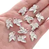 Plata Accesorios Chinos Nuevos Aleación Espaciador Colgante Mariposa Retro Pulsera Media Pequeña Materiales para Pulsera Collar Joyería