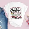 Amazon Tops para Mujer Nuevos Productos Árbol de Navidad Merry Claus Papá Noel Blancos Lindos Tops de Moda para Mujer