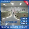 Procesamiento de lavabo de soldadura pp separación húmeda y seca tanque de agua filtro de cría de plástico tanque de filtro de polipropileno pp resistente a ácidos y álcalis piscina de fosfato