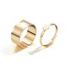 Europeu e Americano Retro High-end Sense Small Many Style Ring Set Moda Transfronteiriça Borboleta Personalidade All-match Jóias Masculinas e Femininas