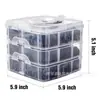 Hebilla de coche 620 piezas hebilla en caja 16 tipos de piezas de sujeción para coche kit de reparación clips de tornillo de expansión sujetadores