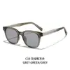 Gafas de sol de moda con montura grande y patillas planas, aspecto liso, adelgazantes, protección UV, para conducir y andar en bicicleta