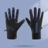 Guantes de Invierno para Hombre y Mujer Pantalla Táctil Más Terciopelo A prueba de Viento y Frío Cálidos para Ciclismo Outdoor Esquí y Ciclismo Guantes Engrosados