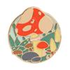 Europa y América Amazon broche de hongo broche de hongo niña planta antropomórfica creativa metal broche fábrica fuente venta al por mayor