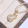 Accesorio para hacer tú mismo: Montura de colgante de perla de plata de ley S925, ligera y elegante, montura de plata que se puede abrir para ajustarse a perlas de 5-6 mm