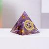 Cristal Natural 3cm Pedrinhas de Cristal Ornamento Pirâmide de Resina Ornamento Torre de Energia para Mesa de Escritório em Casa Venda por Atacado