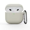Adecuado para AirPods 4 3 2 Funda Protectora de Silicona Gruesa de Una Pieza Audífonos Bluetooth Apple Pro3 Funda Suave para Auriculares