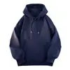 Tendencia de Moda de Primavera y Otoño Más Vendida en Europa y América Sudadera con Capucha de Color Sólido de Tejido Compuesto Pesado de 360g Camiseta Base Se Puede Personalizar con Logo