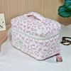 Bolsa de Cosméticos con Estampado de Leopardo Más Vendida Transfronteriza, Bolsa de Almacenamiento Portátil de Gran Capacidad, Neceser Portátil, Bolsa de Almacenamiento para Cosméticos