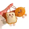 Acompañamiento de Eventos Pequeños Regalos al por Mayor Puestos Callejeros Lindo Peluche de Comida Muñeco Colgante Decoración Muñeco Mochila Bolsa Llavero
