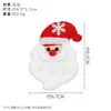 Acessórios de Desenho Animado Papai Noel Boneco de Neve Rena Pulseiras de Bater Broches Acessórios de Decoração de Natal Acessórios de Presente Atacado
