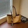 Bolso Casual Plegado Nuevo 2026 para Mujer, Bolso de Hombro Sencillo para el Trabajo, Gran Capacidad, Bolso Cruzado Ligero para Salidas