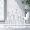 Frasco de Vidro com Tampa de Rosca 22mm e Boca Alargada para Pó Liofilizado, Frasco de Líquido Essencial 5-30ml, Frasco Farmacêutico, Frasco de Amostra
