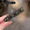 Presilha de cabelo versátil full-diamond coreana e japonesa, nova presilha lateral requintada para mulheres, presilha popular para franja, presilha de cabelo com toque de alta qualidade
