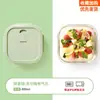 Caja Conservadora de Alimentos, Fiambrera de Vidrio Dividida, Fiambrera Bento Resistente al Calor, Recipiente para Microondas, Fiambrera para Oficinistas, Vidrio de Borosilicato Alto