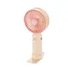 Ventilador Pequeno Elétrico Portátil USB Recarregável de Três Velocidades Novo de Verão para Uso Externo e Interno Conveniente Leve Mini