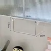 Gabinete de Baño Transparente Sin Taladro Estante de Almacenamiento para Lavabo Cajón de Almacenamiento Tipo Cajón para Lápiz Labial Cosméticos Caja de Almacenamiento de Gabinete con Espejo