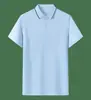 Ropa de Trabajo Antibacteriana de Verano de Alta Gama Estampado Logo Ventas Grupales Corporativas Uniformes de Empleados Nuevas Camisetas Transpirables de Verano