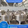 Panela de Cozimento Lento para Carne Equipamento de Depilação Aquecimento Elétrico Condutividade Térmica Panela de Resina Depilação em Alta Temperatura Matadouro Vaso Amarelo